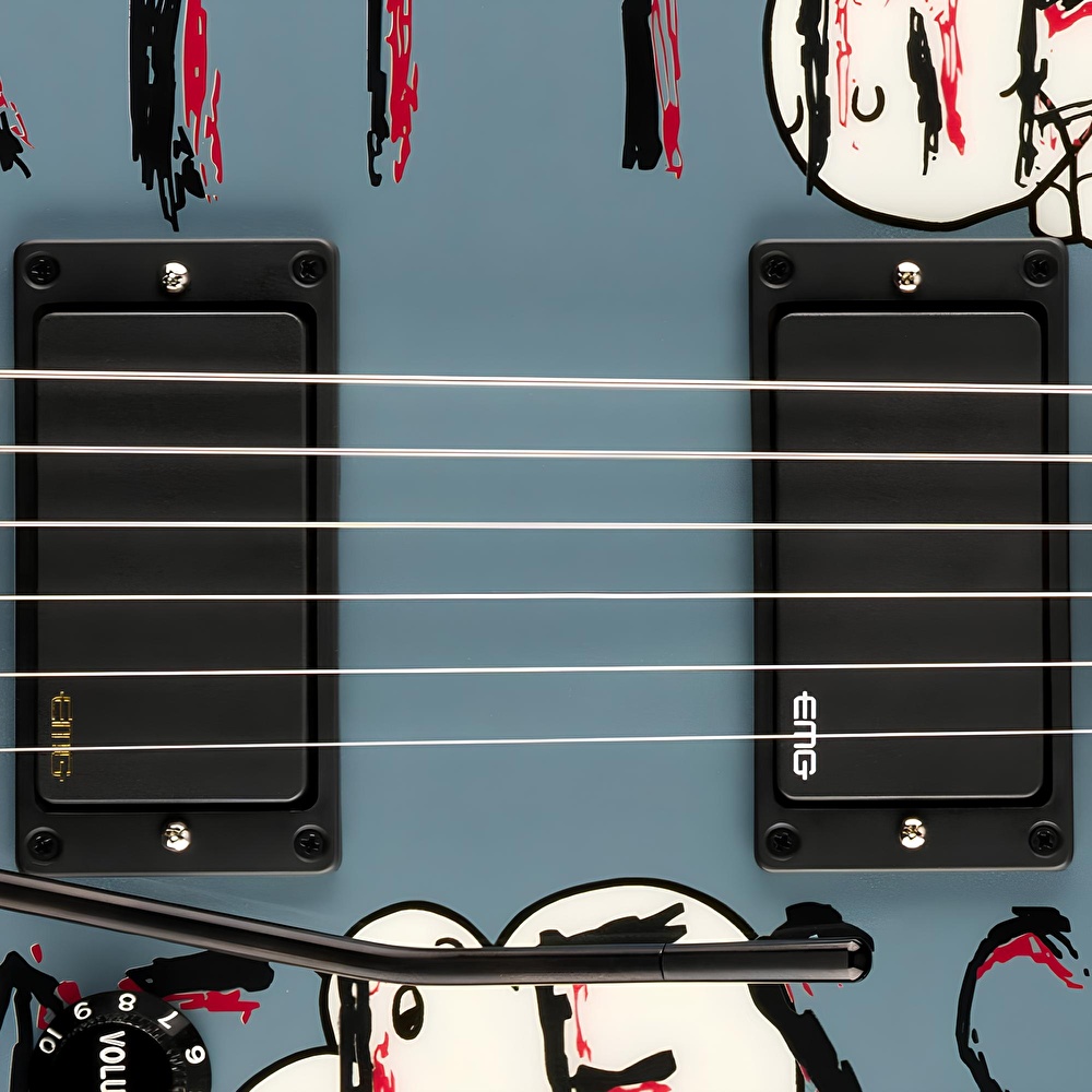 Fender Tom Morello Arm the Homeless Gülağacı Klavye Blue Ice